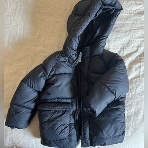 Zara kids navy puffer